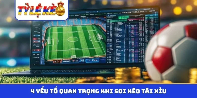 4 yếu tố quan trọng khi soi kèo tài xỉu