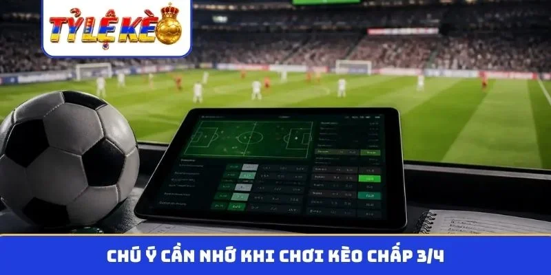 Cách nâng cao vận may từ kèo chấp 3/4