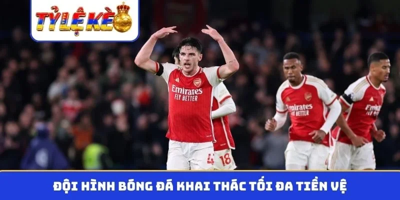 Đội hình bóng đá khai thác tối đa tiền vệ