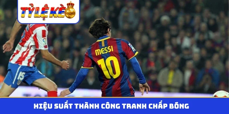 Hiệu suất thành công tranh chấp bóng