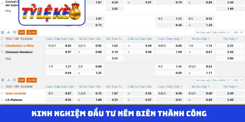 Kinh nghiệm đầu tư ném biên thành công