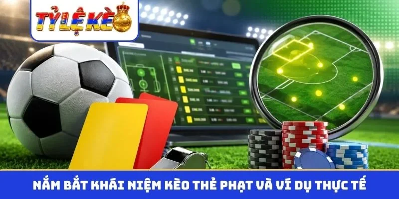 Nắm bắt khái niệm kèo thẻ phạt và ví dụ thực tế