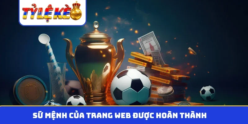 Sứ mệnh của trang web được hoàn thành